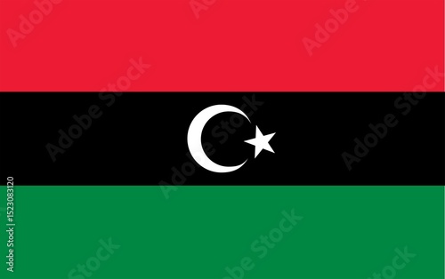 Free Download Libya Flag international Size and Color, Original file - GFXLoad