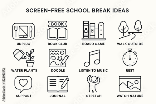 Creative screen-free school break activities for kids and teens