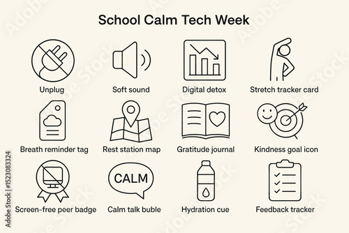 School calm tech week: unplug, digital detox, and mindfulness tools