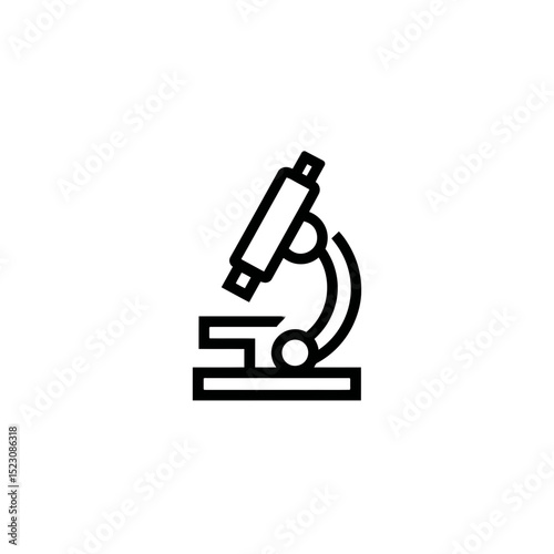 Scientific microscope studies object closely in laboratory setting tool