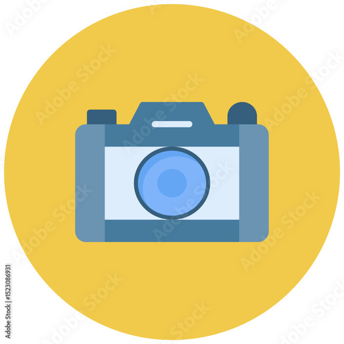Flat Camera Icon