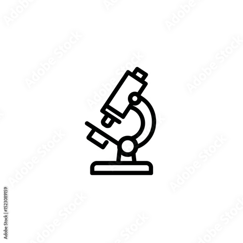 Microscope studies specimens in laboratory scientific exploration