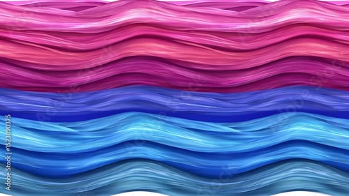 Vibrant Abstract Waves of Color in Soft Textures and Shades of Purple, Pink, and Blue