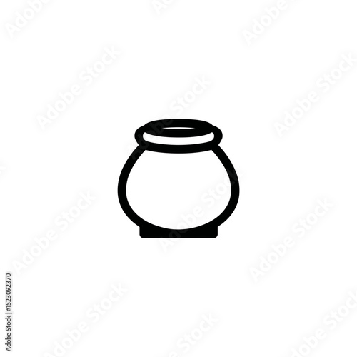 Clay pot stores object still life studio minimalist decor