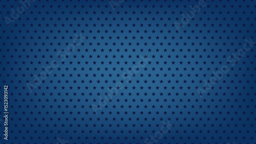 USA Blue Gradient Background with stars 