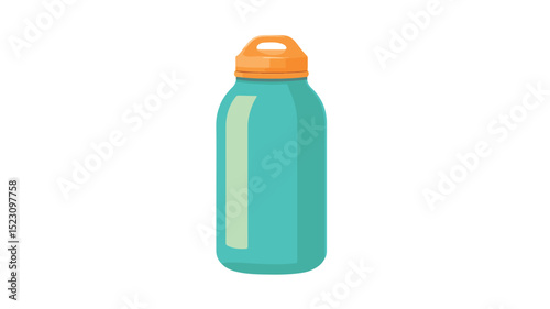 Water Bottle Icon Vector Illustration Iso