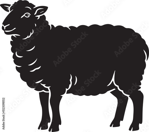  Sheep Silhouette Vector Art
