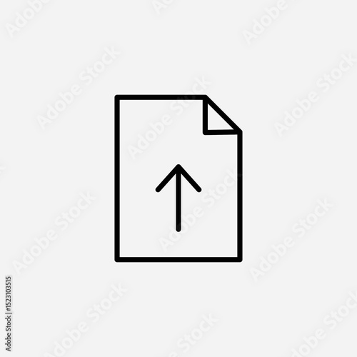 Upload set icon,sign,symbol,pictogram isolated