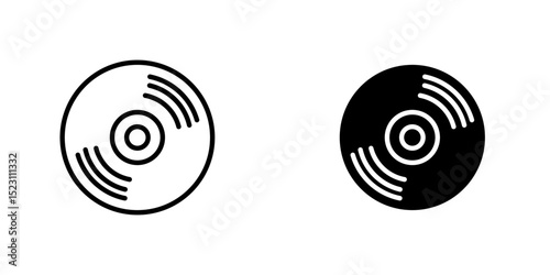 Dvd icon, dvd disc icon on white background. Perfect use for web, pattern, design, icon, ui, ux, etc.
