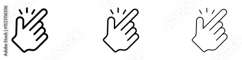 Easy icons for web site, mobile application. Logo illustration.