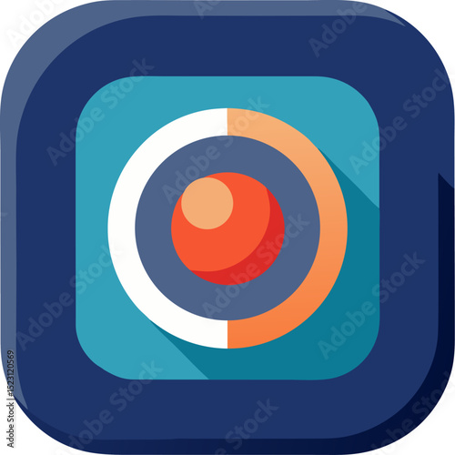 Radio button vector white background 