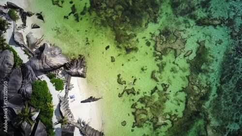 Crystal Kayak in the Ocean, Seychelles Island Tropical Paradise and Adventure