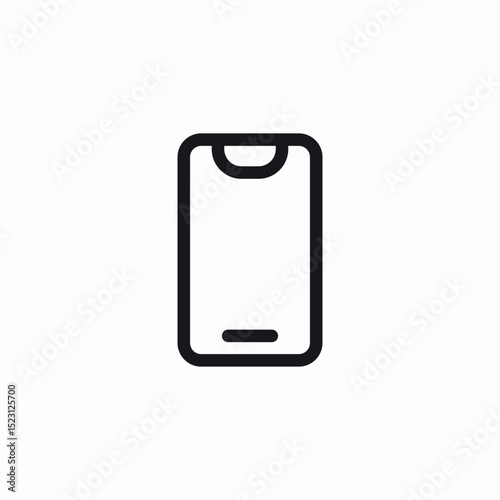 smartphone device icon sign vector