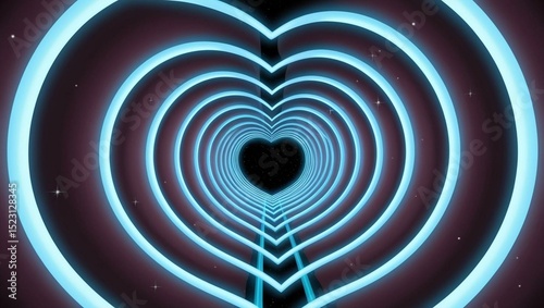 abstract background with heart