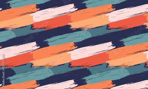 Expressive Paint Daubs: Bold and Vibrant Artistic Background