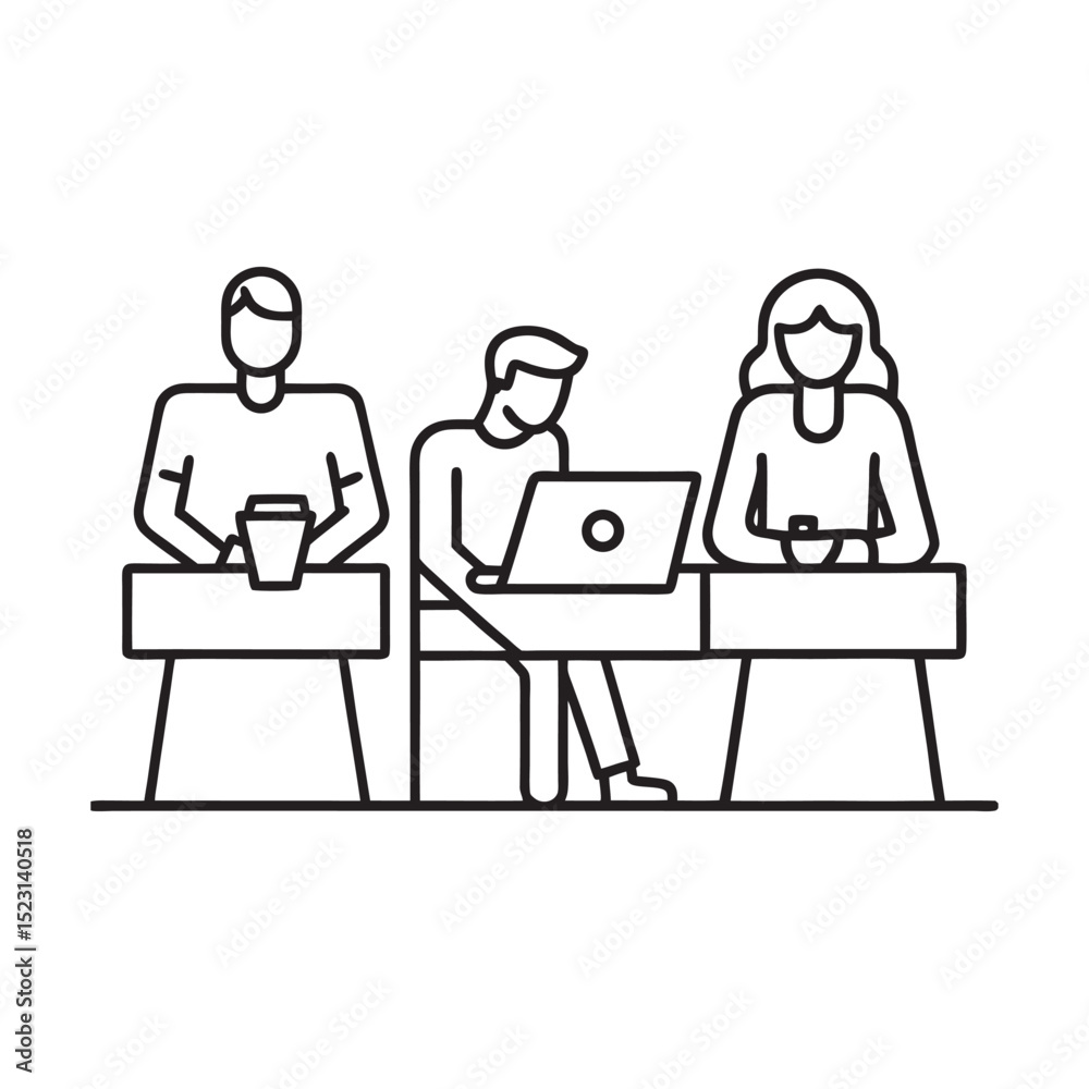 Team Collaboration Among Office Workers Team Collaboration Among Office Workers
