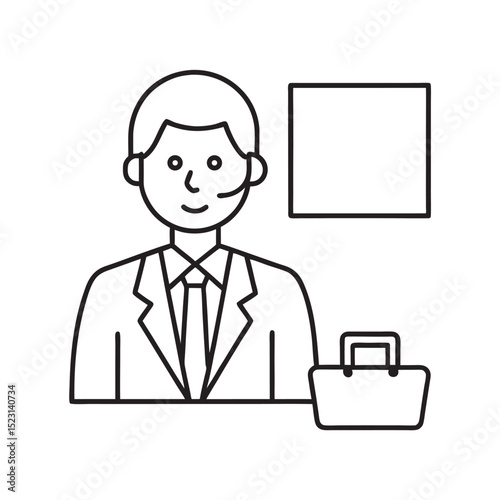 Remote Meeting With Businessman Online