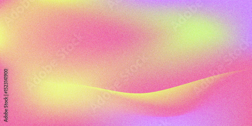 Blurred cool noisy gradient background with gritty texture. Fluid grain gradation gradient texture for wall art. Vector illustration of modern wallpaper with speckle effect