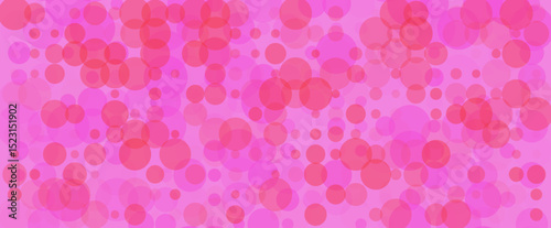 Pink and Red Bokeh Background, Vector SVG