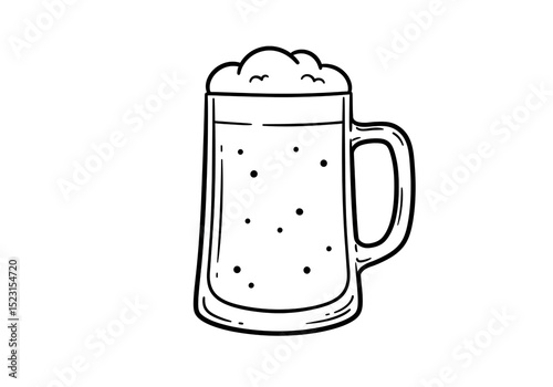 mug of beer vector