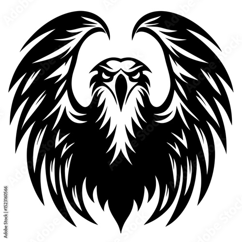 Majestic Eagle Wings Illustration