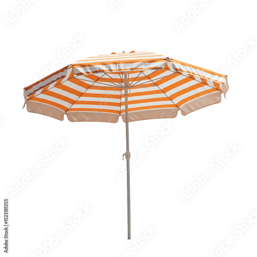 Parasol isolated on white background 