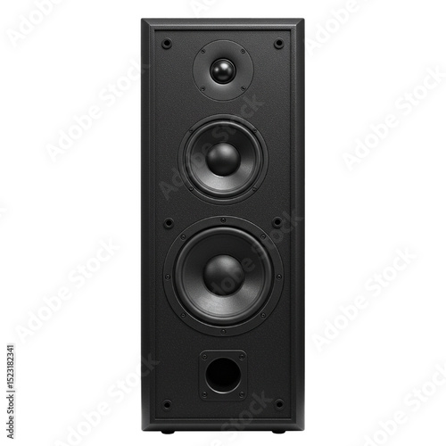 speaker isolated on white background