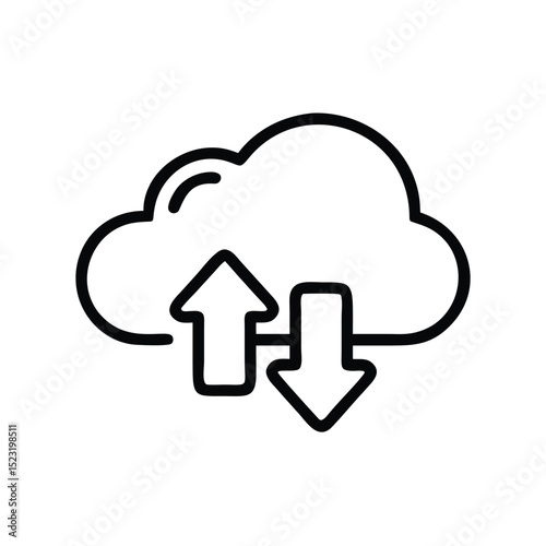 Cloud icon set vector. cloud sign and symbol 