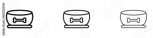 Pets bowl icon