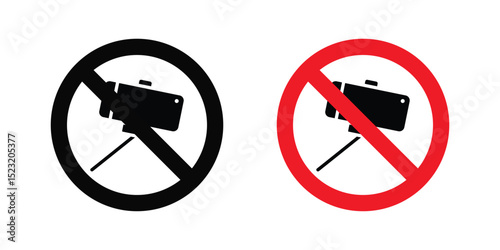 No selfie sign