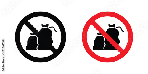 No garbage sign
