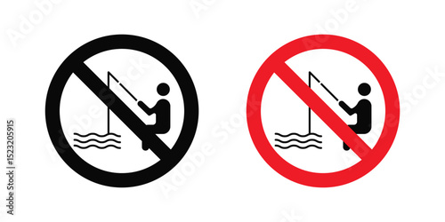 No fishing sign
