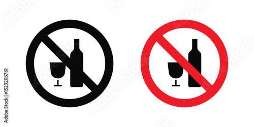 No alcohol sign
