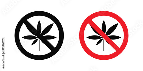 No Marijuana sign