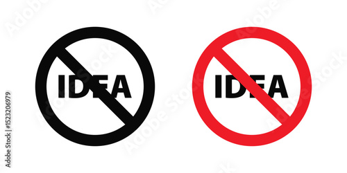 No Idea sign