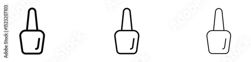 Nail polish icon
