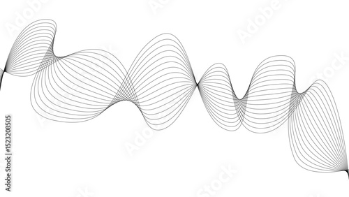 pattern background wavy strings and threads flowy art abstract sound or windy waves black elegant artsy tangle	
