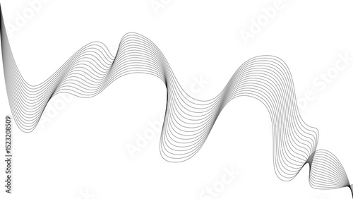 pattern background wavy strings and threads flowy art abstract sound or windy waves black elegant artsy tangle	
