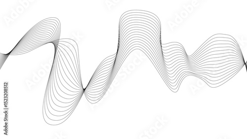 pattern background wavy strings and threads flowy art abstract sound or windy waves black elegant artsy tangle	

