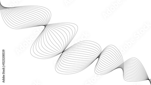 pattern background wavy strings and threads flowy art abstract sound or windy waves black elegant artsy tangle	
