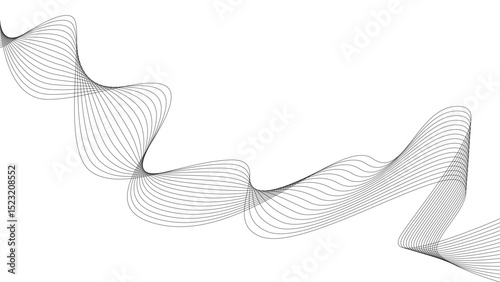 pattern background wavy strings and threads flowy art abstract sound or windy waves black elegant artsy tangle	
