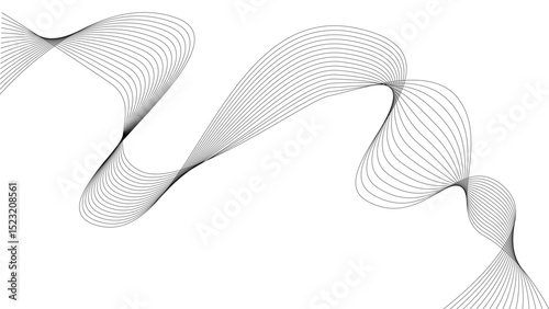 pattern background wavy strings and threads flowy art abstract sound or windy waves black elegant artsy tangle	
