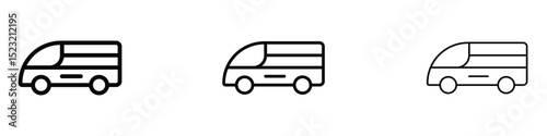 Bus coach icon