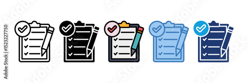 Evaluation Icon Element For Design