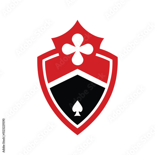 club with flint vector art on white background