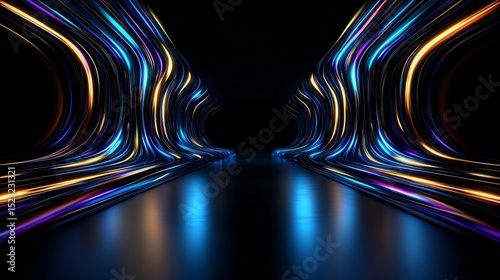 Data Flow Between a Human Brain and an External Device photo