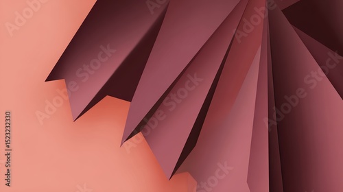 Abstract 3D composition with pastel yellow and pink circular shapes on soft purple background, perfect for modern design and decoration.









