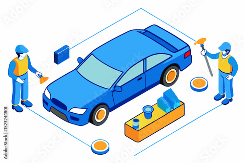 Mechanics working on car, auto repair, vehicle fix, automotive service, car maintenance, mechanic task, tool equipment, car repair, professional work, auto garage concept.