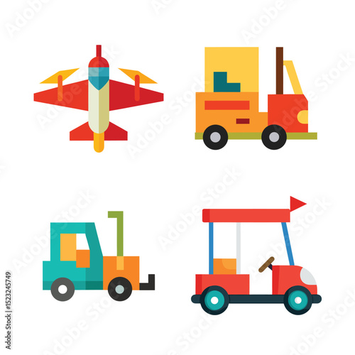 set of toys