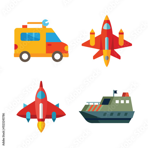set of toys